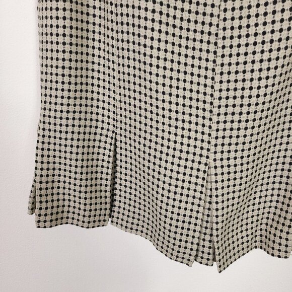 LOFT Wool Blend Patterned Skirt - Picture 3 of 8